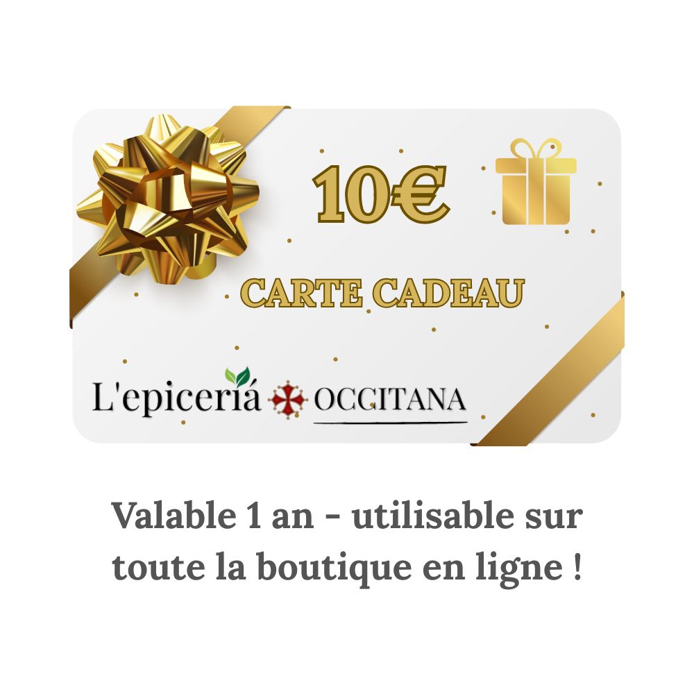 Carte Cadeau - L’epiceriá Occitana | Offrez le Goût du Terroir