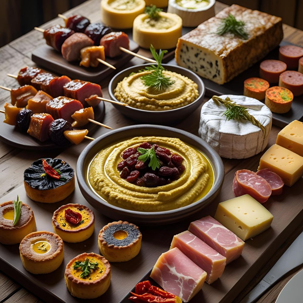 MENU APEROS OCCITANS à partager (15 personnes minimum — Livrés prêts à déguster ou à réchauffer)