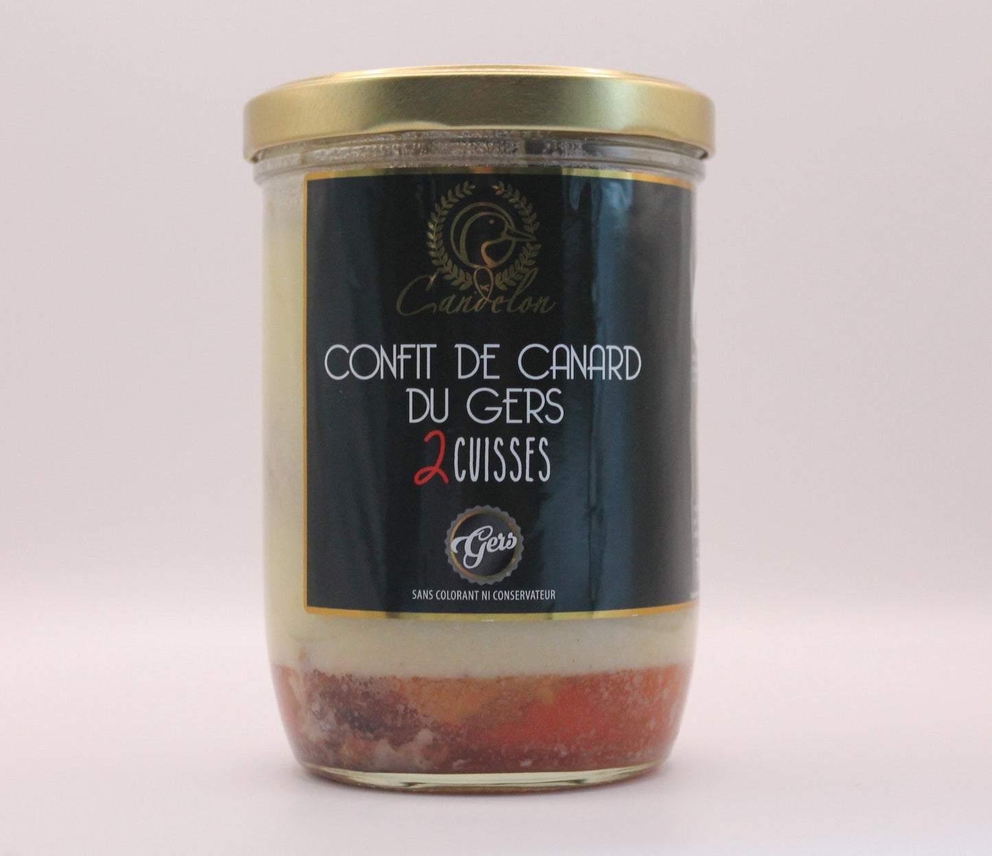 Confit de canard du Gers 2 cuisses Maison Candelon 700g