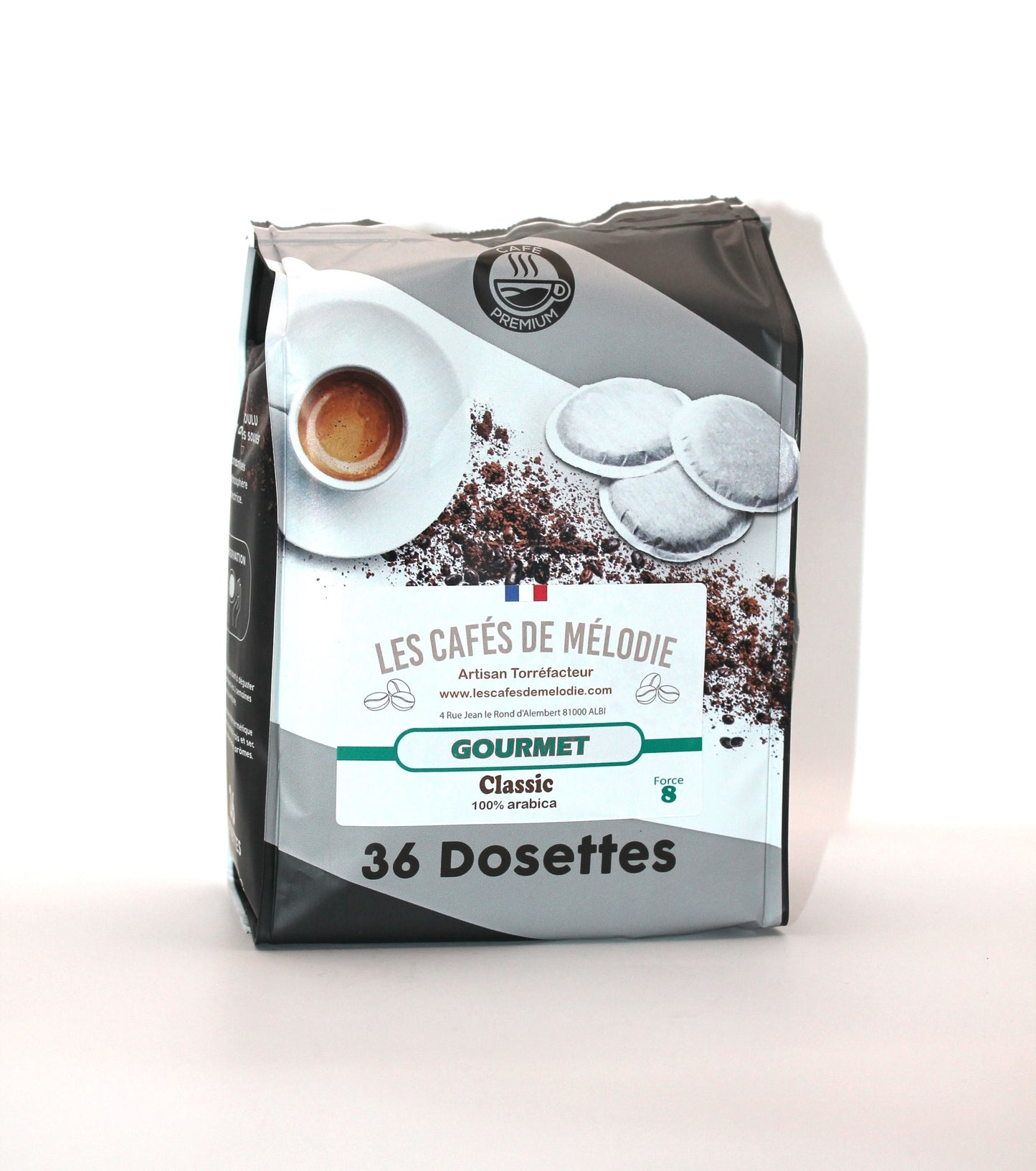 Dosettes compatibles Senseo 100% Arabica - 36 dosettes