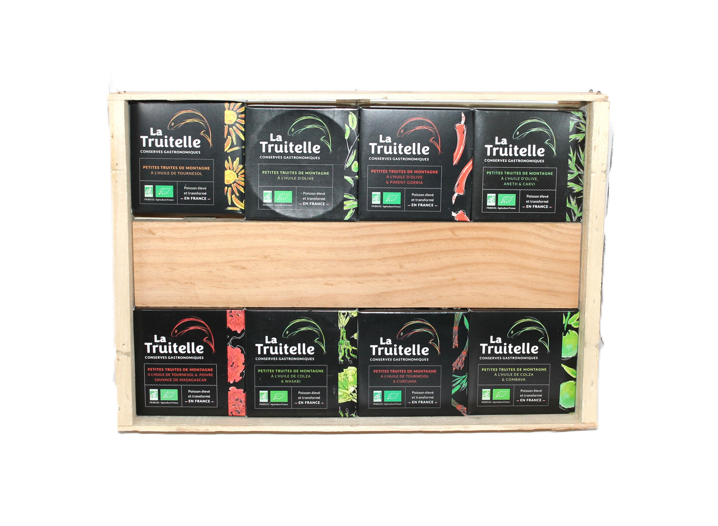 Coffret Découverte Gastronomique - 8 variétés Truites Bio