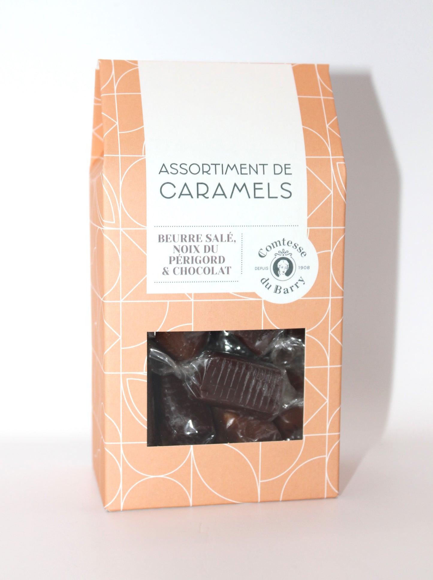 Assortiment de Caramels, Beurre salé, Noix du Périgord & Chocolat - 150g