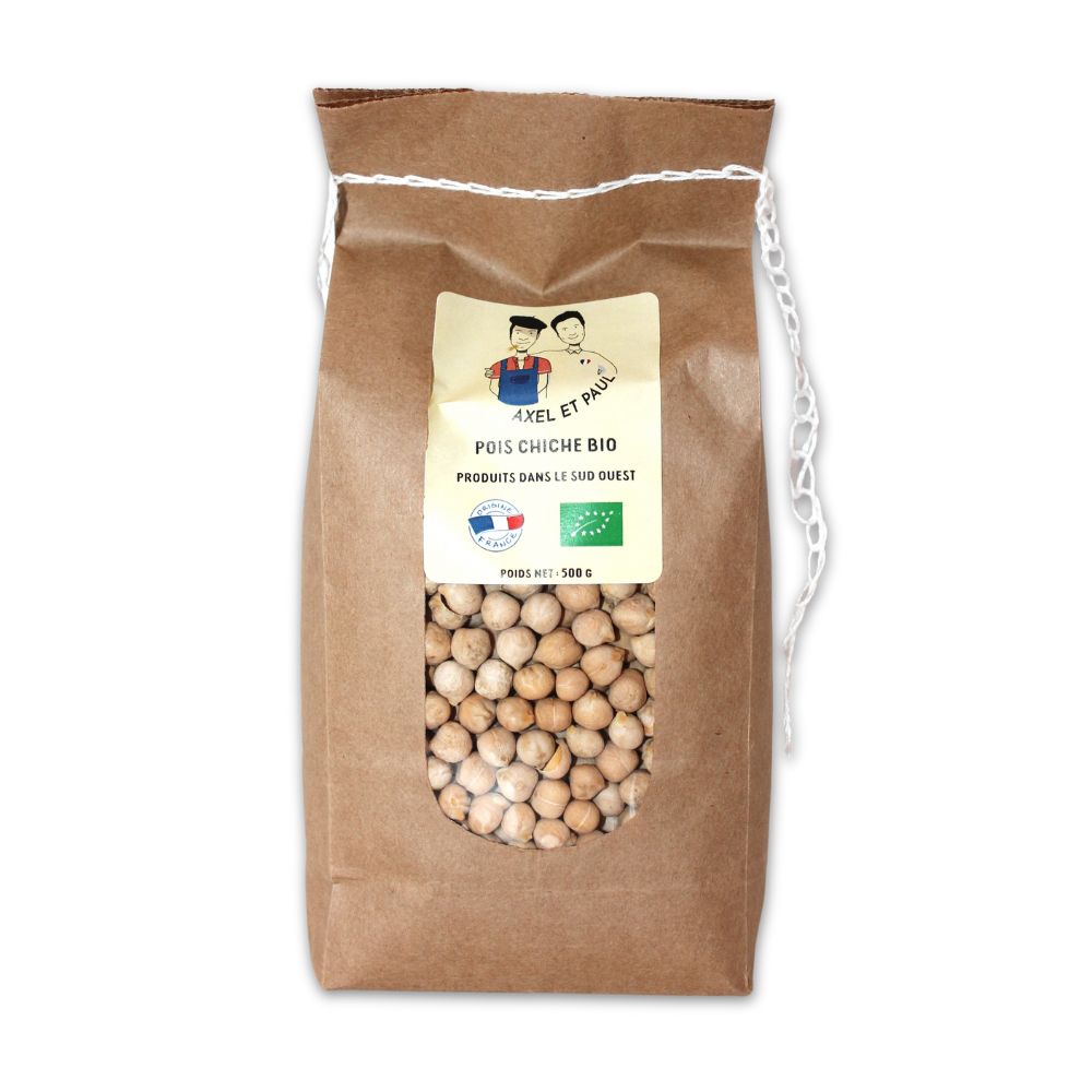 Pois chiches bio du Sud-Ouest 500g