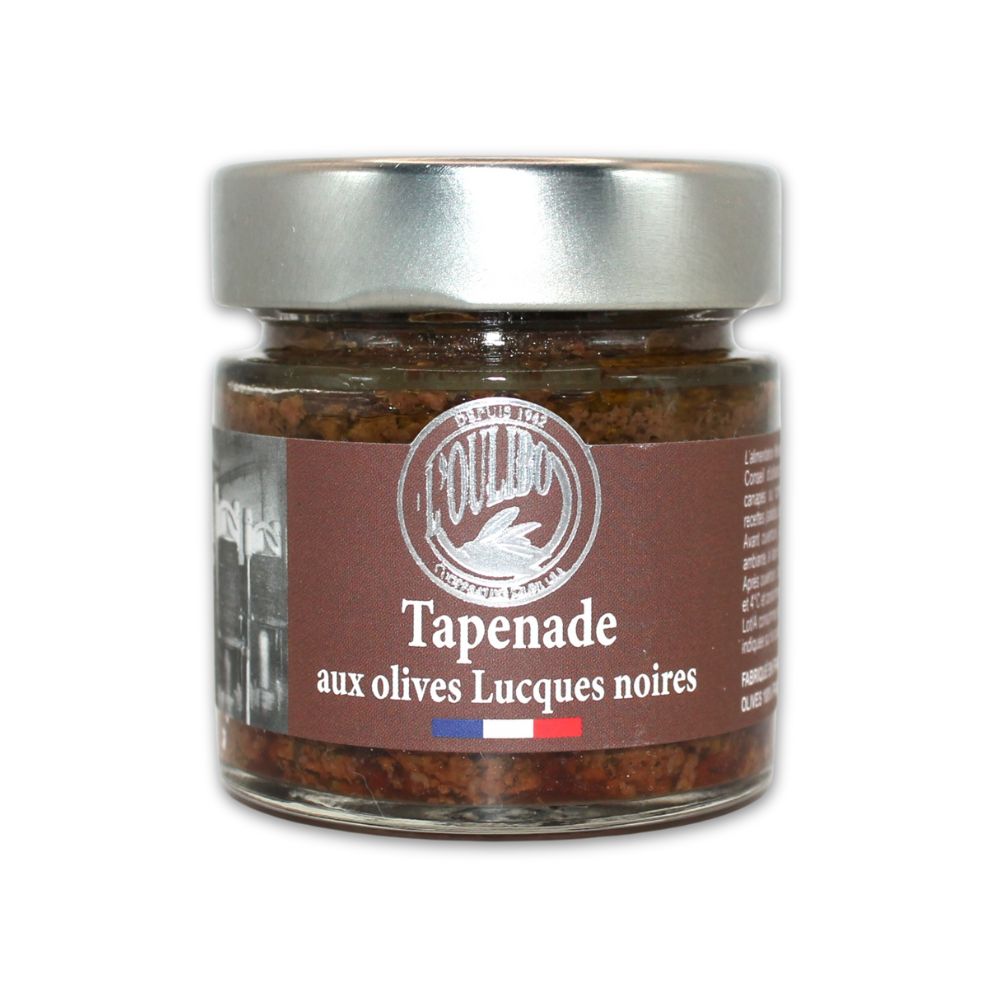 Tapenade noire traditionnelle L’Oulibo en pot de 100g