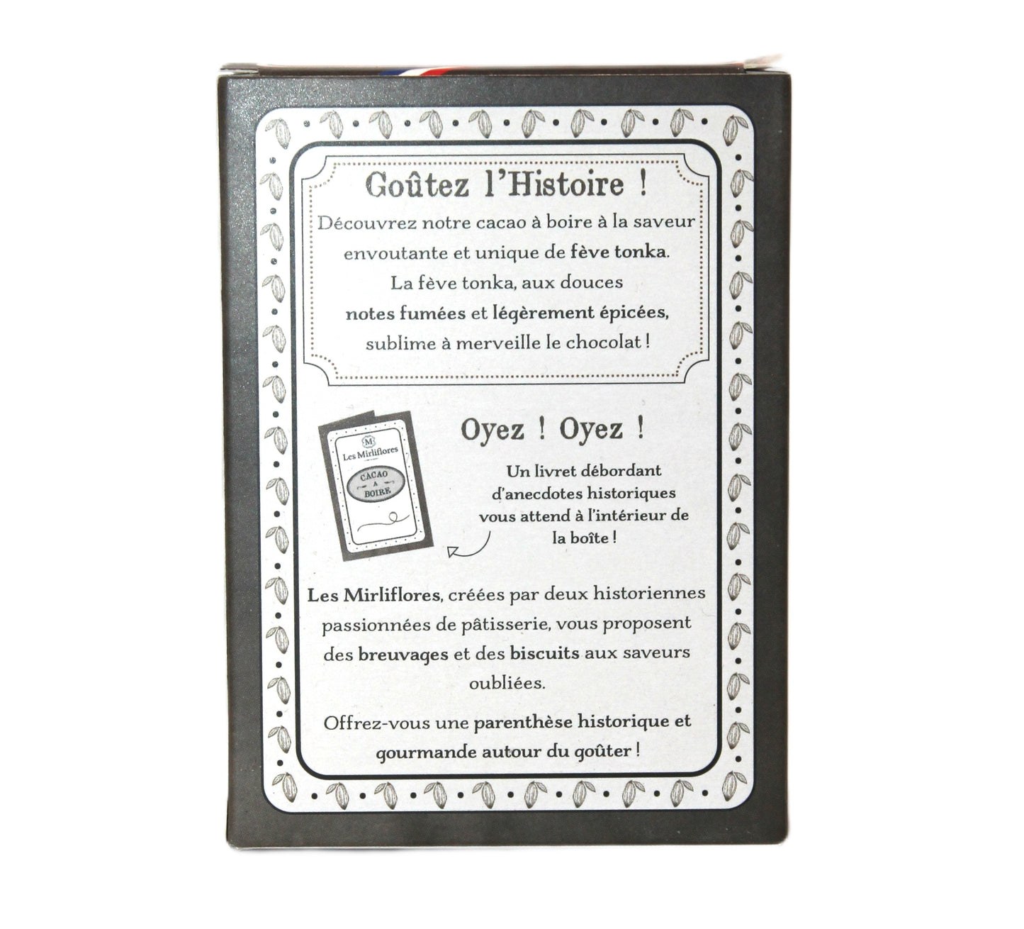 cacao à boire tonka