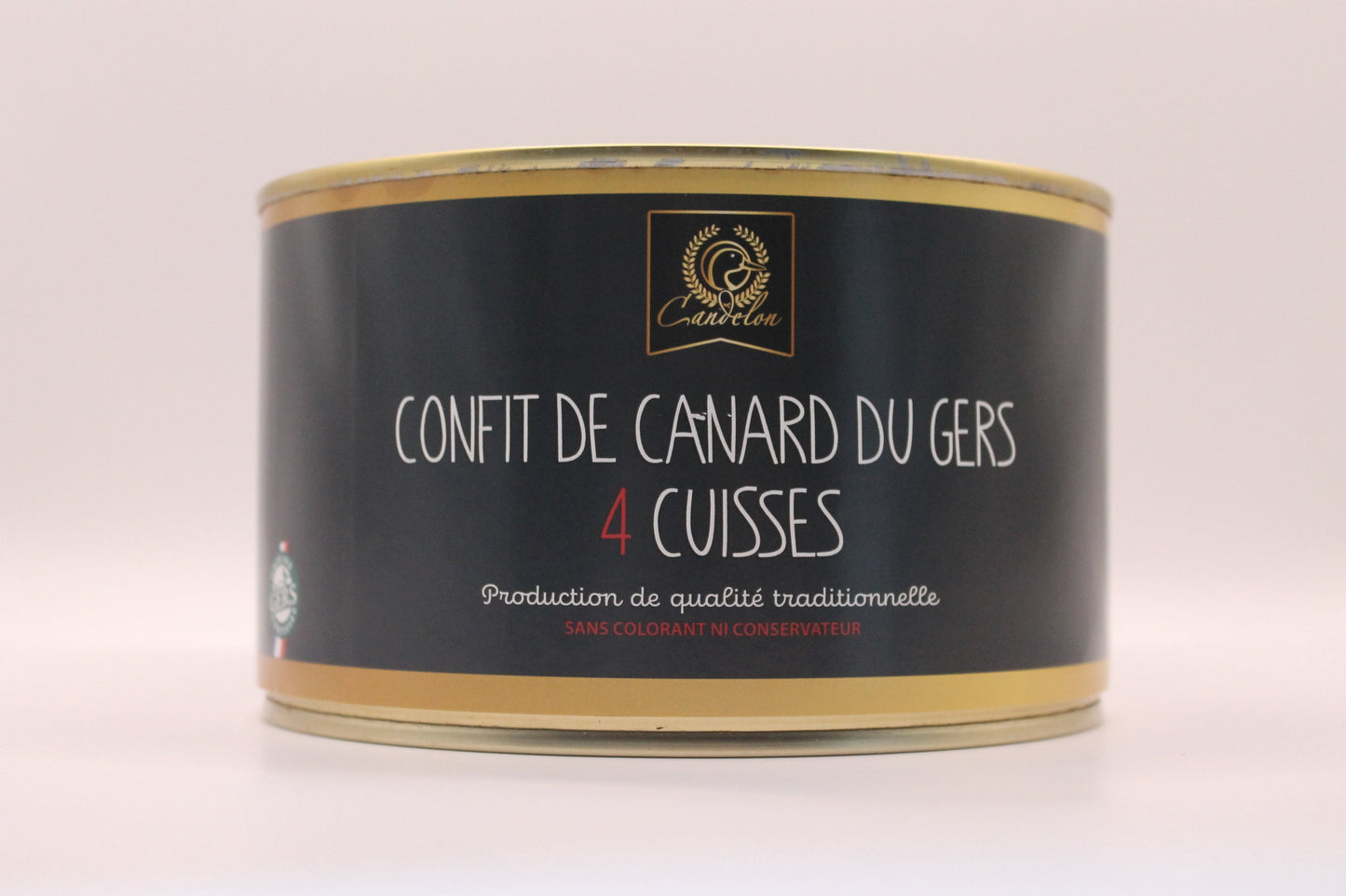 Confit de canard d Gers 4 cuisses Maison Candelon 1350g