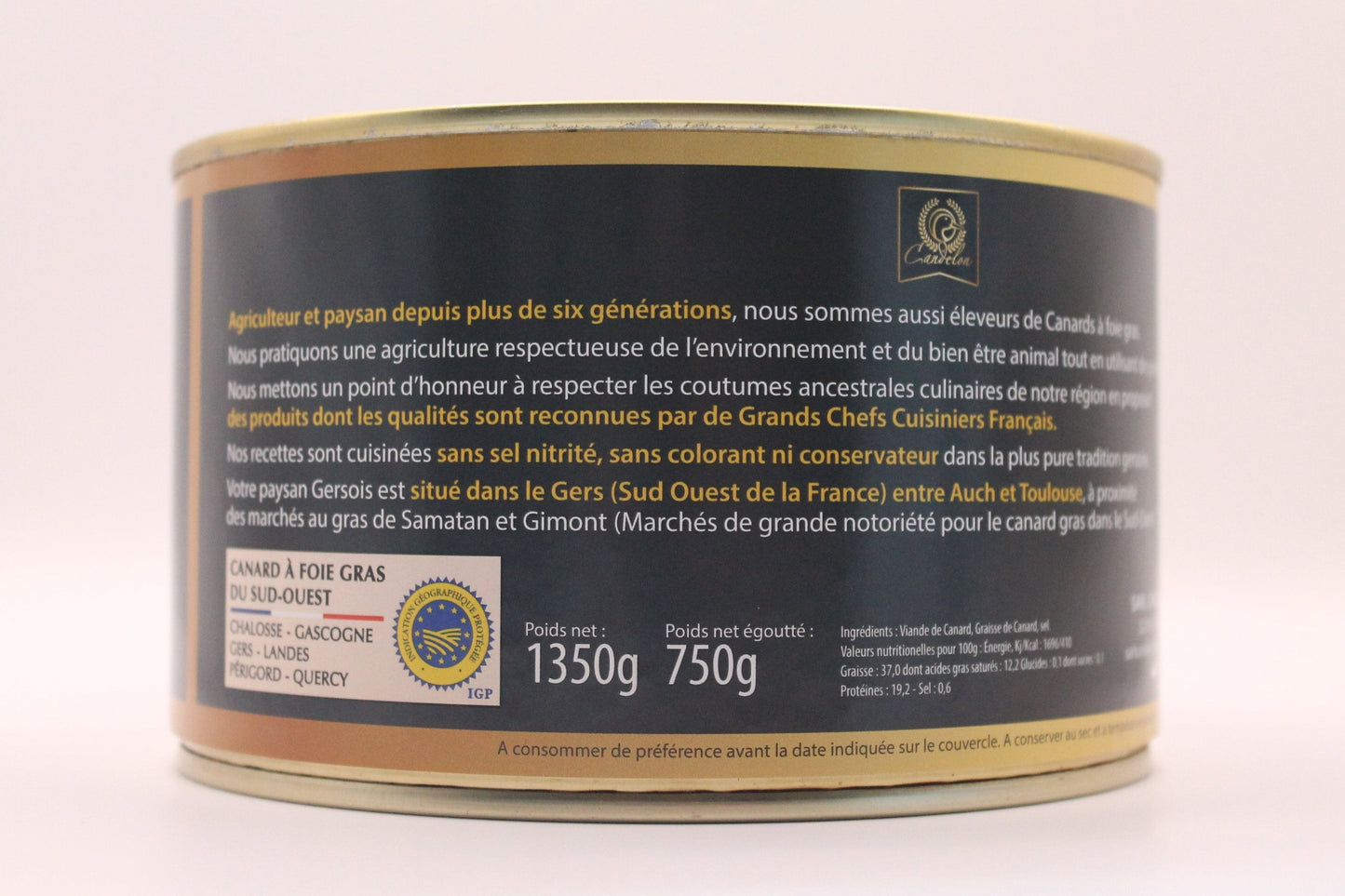 Confit de Canard du Gers - 4 cuisses