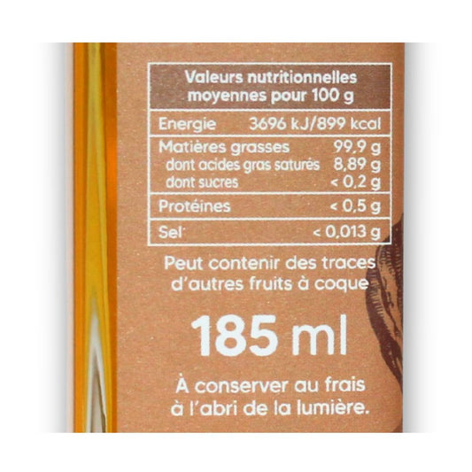 valeurs nutritionnelles huile de noix