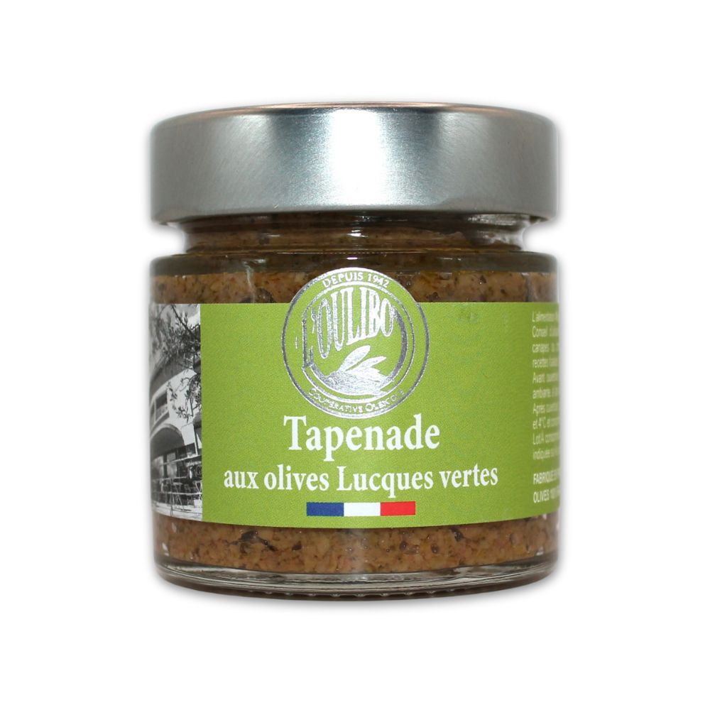 Tapenade verte artisanale L’Oulibo en pot de 100g