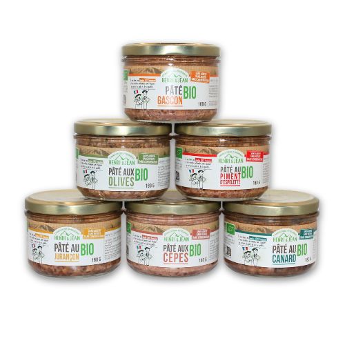 Charcuterie ADER – Gamme bio “Henri & Jean”