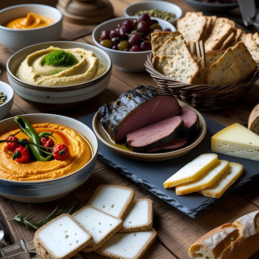 MENU APEROS OCCITANS à partager (15 personnes minimum — Livrés prêts à déguster ou à réchauffer)