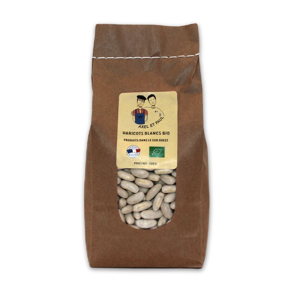 Haricots coco blancs produit du Sud-Ouest