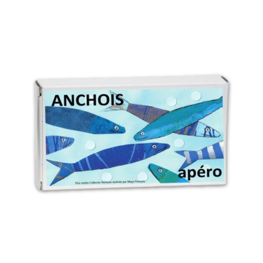 Boîte d'anchois à l'huile d'olive bio Capitaine Nat'