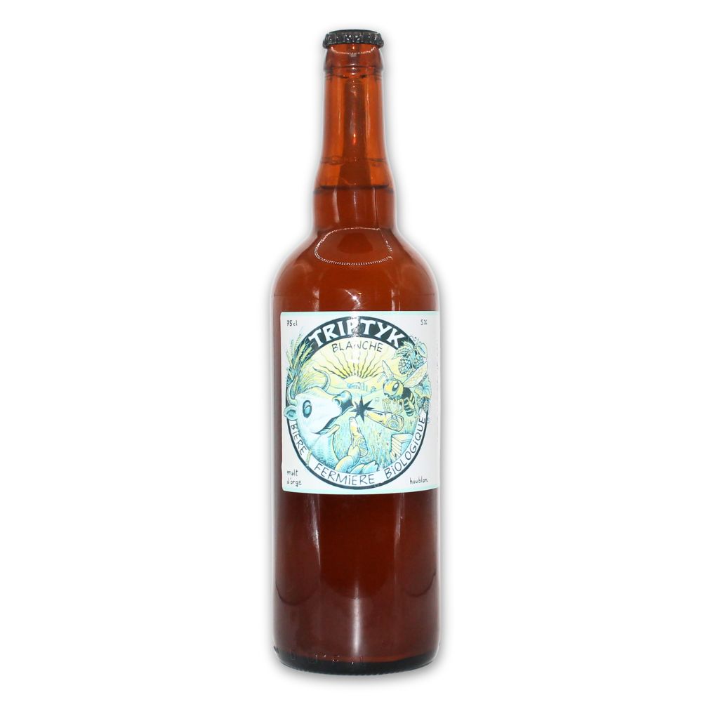 Bière fermière bio blanche