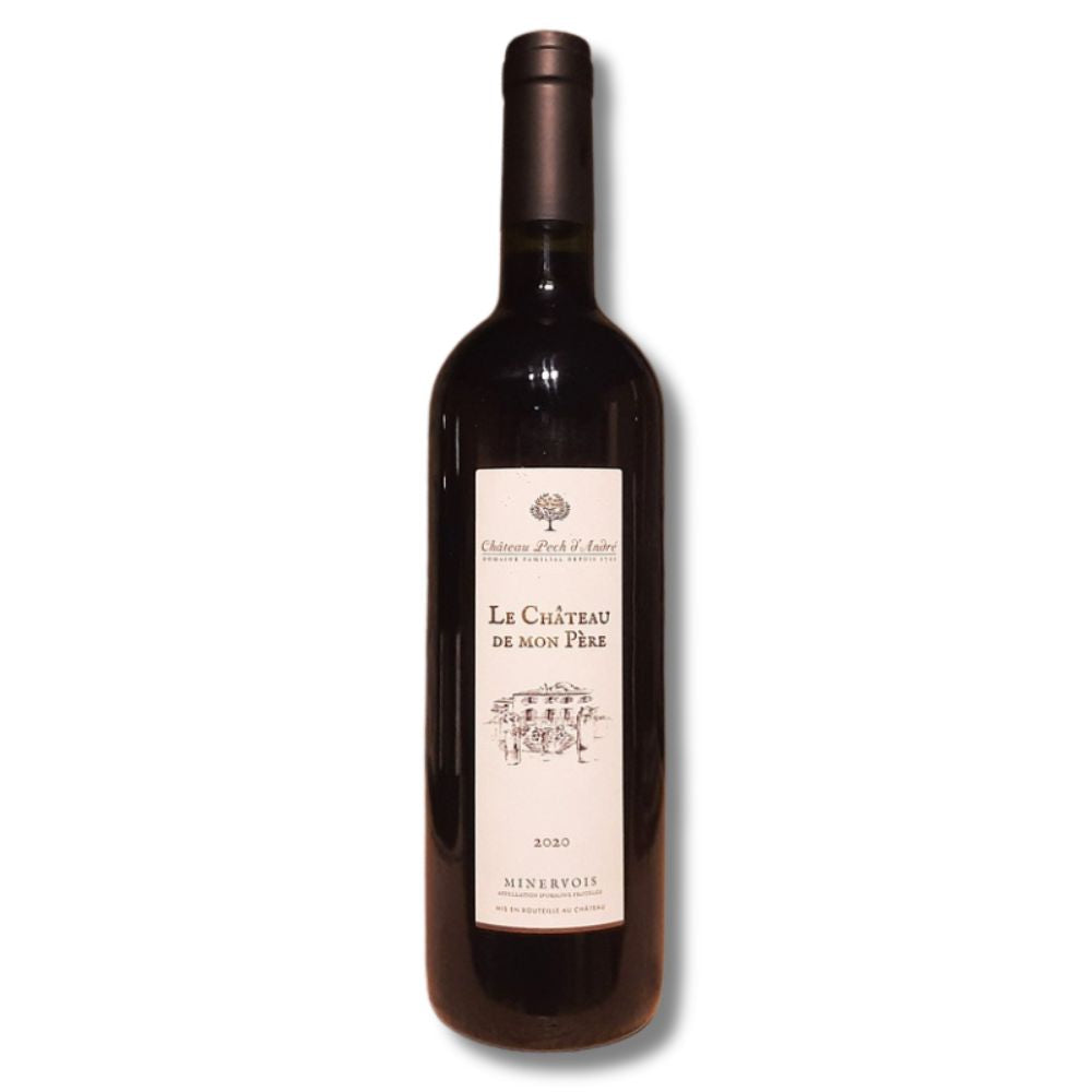 vin rouge bio château de mon père Pech d’André 75cl Minervois