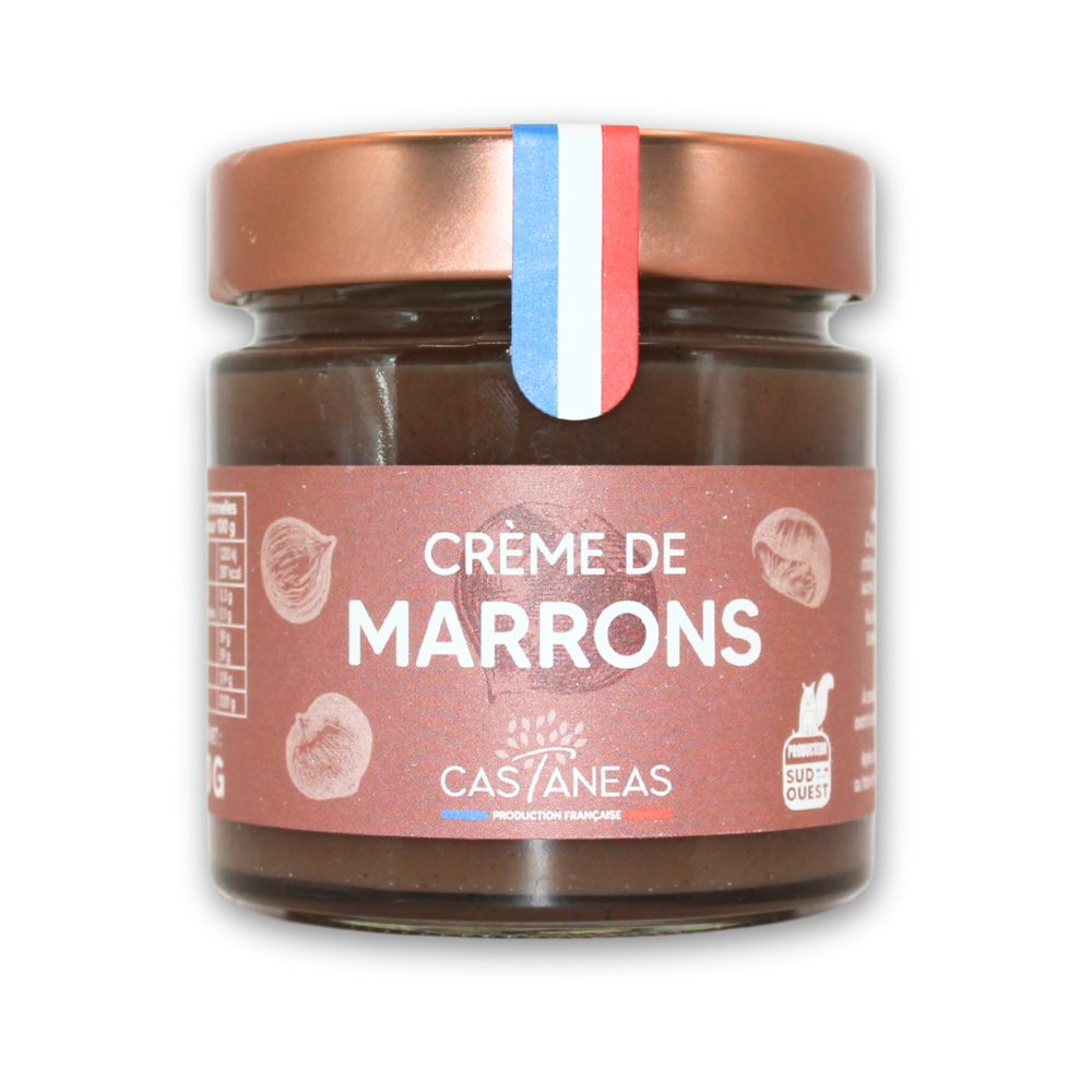 Pot de crème de marrons artisanale Castaneas