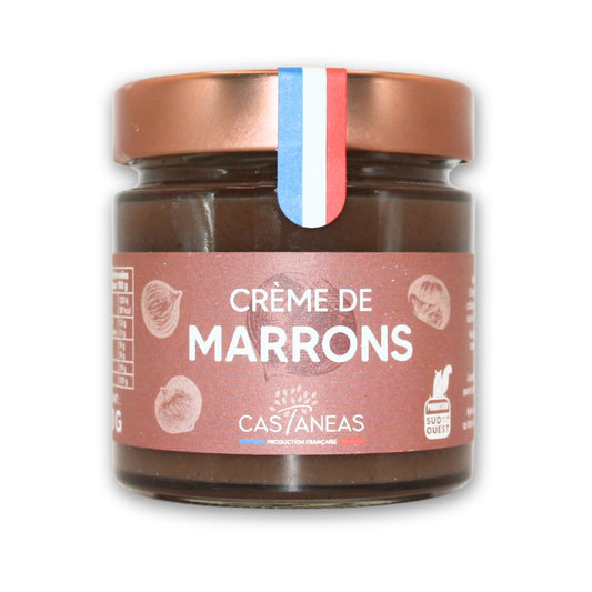 Pot de crème de marrons artisanale Castaneas