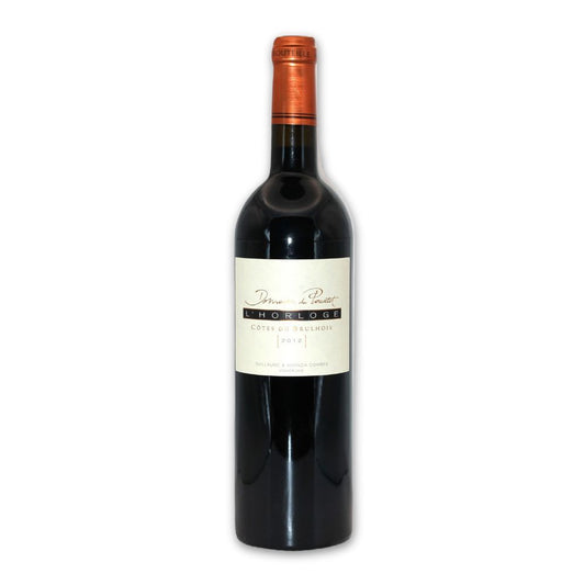 Bouteille de vin rouge bio L’Horloge 2012 AOP Brulhois
