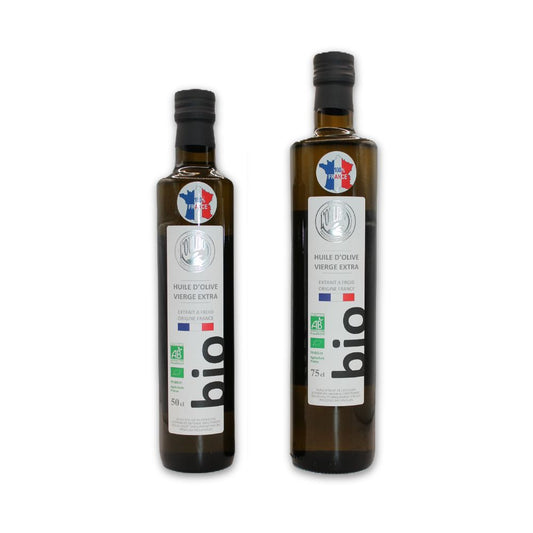 Huile d'olive bio 100% française