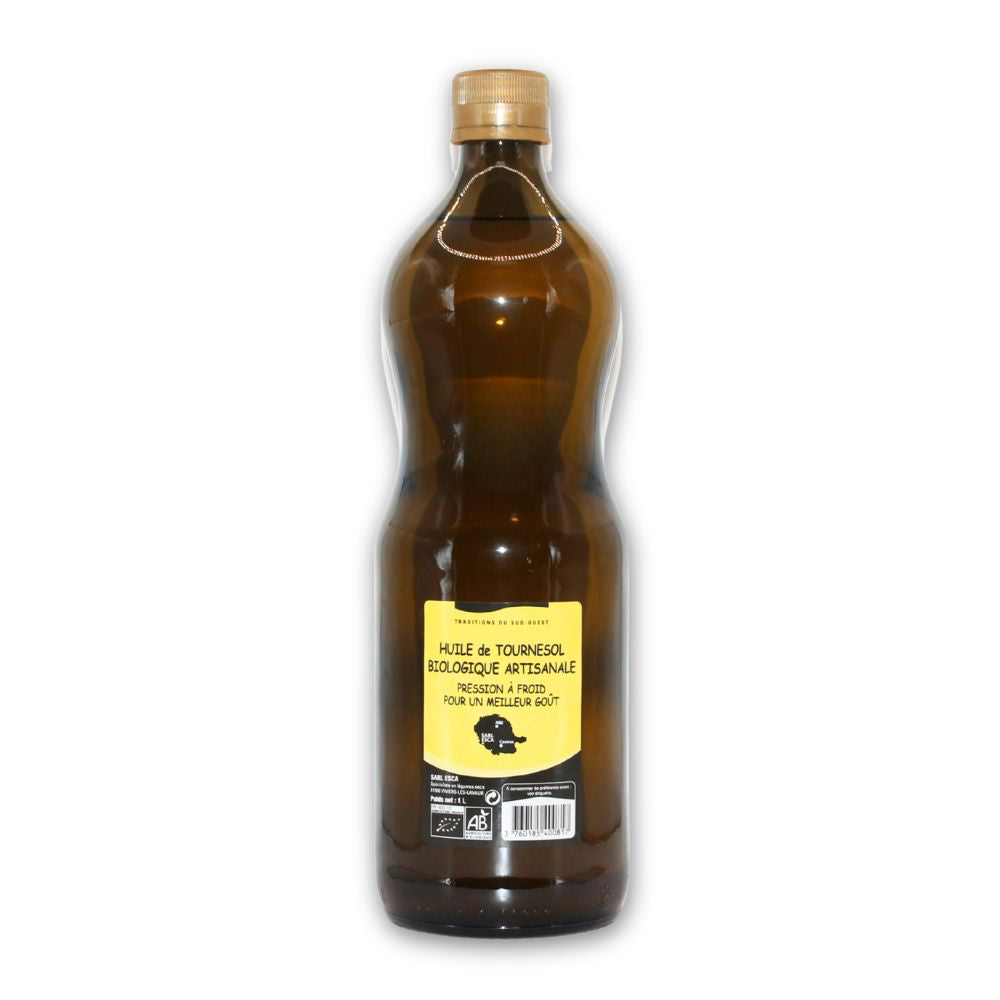 huile de tournesol bio 1 litre SARL ESCA Tarn