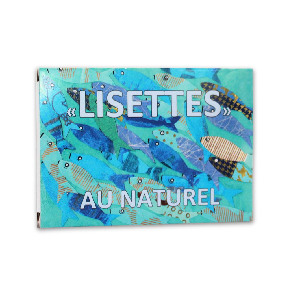 Lisettes au naturel – Petits maquereaux – Boîte collector Capitaine Nat' – 115 g