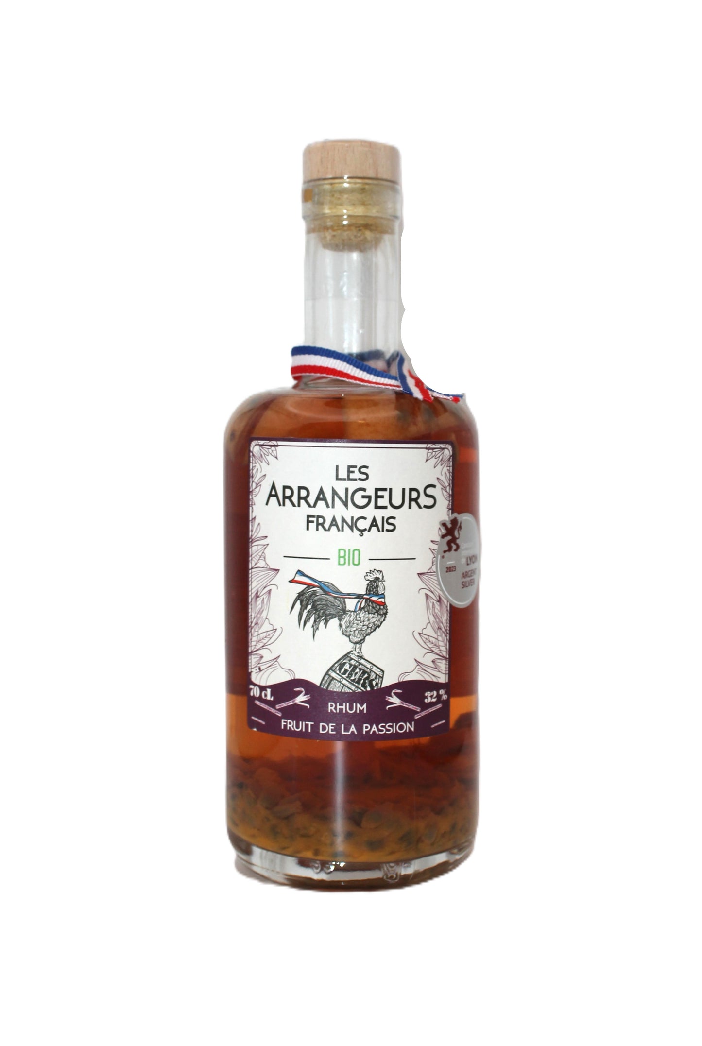 Rhum français Arrangé Bio Fruit de la passion - 70cl