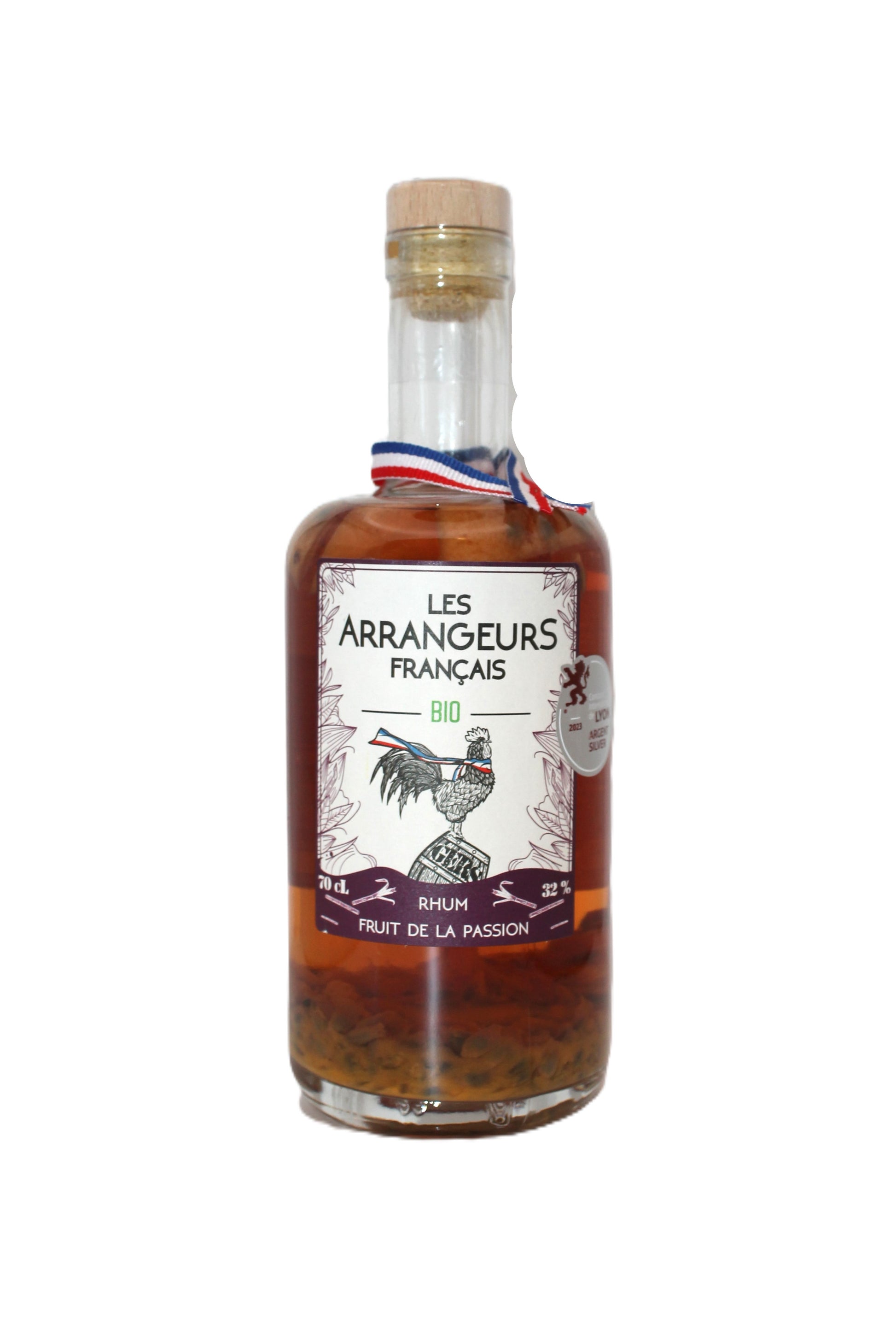 Rhum français Arrangé Bio Fruit de la passion - 70cl