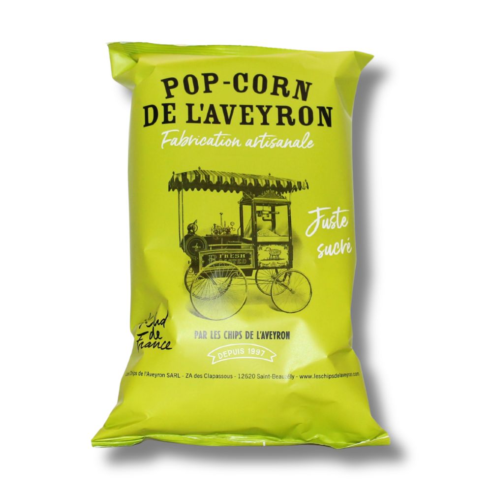 pop corn sucré artisanal Les Chips de l’Aveyron