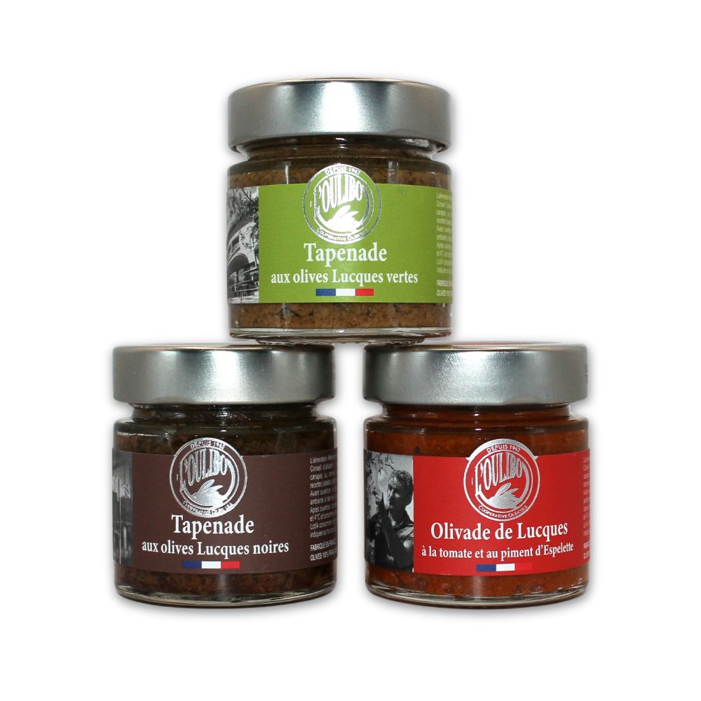Trio de tapenades artisanales