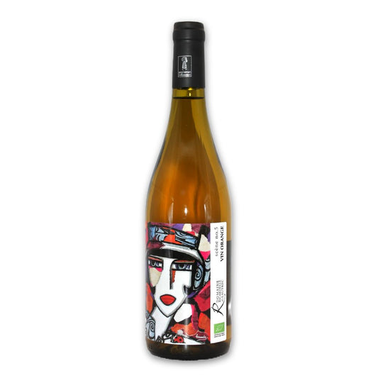 Bouteille de vin orange Chardonnay 75cl Ricardelle de Lautrec