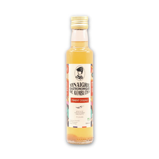 vinaigre kombucha piment oiseau bio 25cl dame k